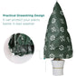 2 Piece Plant Winter Protection Bag Winter Protection For Potted Plants, Beige, Solid, 110X80 Cm