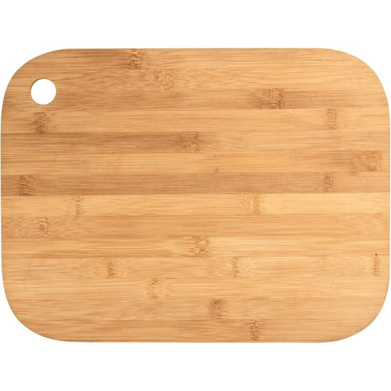 Bamboo Cutting Board M - Kitchen Board, Cutting Board With Grip Hole, Blade-Friendly, Bamboo, 30 X 0.8 X 20 Cm, Brown