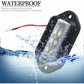 2 pcs LED License Plate Light Universal 6 Smd2835 Convenience Courtesy Door Step Lamp Light For Trailers Rv Trucks