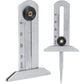 Tire Tread Depth Gauge, Stainless Steel Tire Tread Depth Gauge Safety Tire Ruler Tire Meter 0-30Mm For Car Motorcycle