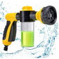 Garden Watering Gun, Watering Gun Watering Can With 8 Watering Modes, Built-In Soap Dispenser For Car Washing, Garden
