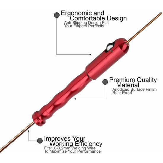 Tig Welding Wire, Argon Arc Welding Wire Pen, Tig Welding Wire Feeder Wire Pen, Welding Stick Holder Feeder