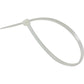 100 Pack Cable Ties, White/Natural, 370Mm X 4.8Mm, Premium Quality Plastic Cable Ties