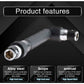 L-Shaped Socket Wrench Set - 1/4" Screwdriver And Bits - L-Shaped Extension Handle - Double Head Hex Socket Wrench For