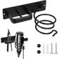 Hair Dryer Holder And Straightener Stand, Hair Dryer Holder With Cable Management, Wall Mounted Hair Dryer Organizer