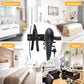 Hair Dryer Holder And Straightener Stand, Hair Dryer Holder With Cable Management, Wall Mounted Hair Dryer Organizer
