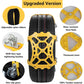 Snow Chains 6Pc Suitable For 165-275Mm