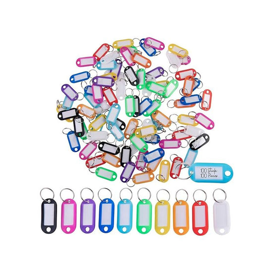 Key Tags/Key Panels, Heavy Duty Weatherproof, Labels, 100 Pieces