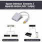 Dual Port Digital Optical Audio Splitter Easily Connect Multiple Components Without Swapping Connections Low Jitter