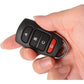 2 Pack Universal Garage Door Cloning Key Fob Remote Control 433Mhz 4 Button Cloner For Garage Door Electric Door Etc