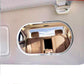 Car Sun Visor Mirror, Vehicle Makeup Mirror, Self-Adhesive Vanity Mirror For Truck, Suv (Oval)