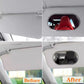 Car Sun Visor Mirror, Vehicle Makeup Mirror, Self-Adhesive Vanity Mirror For Truck, Suv (Oval)