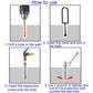 M8X80Mm Hex Expansion Bolts 304 Stainless Steel Expansion Screws Heavy Duty Concrete Anchors Fixing Screws For Wall