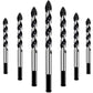 7 pcs Drill Bit Set For Tile, Glass, Concrete, Stone, Brick, Tiles, Ceramic And Mirrors(3Mm 4Mm 5Mm 6Mm 8Mm 10Mm 12Mm)