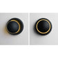 Indoor Wall Lights Warm White LED Wall Lamp 5W Modern Wall Light Warm White Creative Eclipse 2 In 1 Iron Wall Sconce