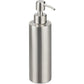 Brushed Stainless Steel Refillable Soap Dispenser 350Ml Silver
