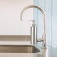 Brushed Stainless Steel Refillable Soap Dispenser 350Ml Silver