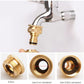 2-Way Y-Distributor With 3/4" Brass Quick Connect For Irrigation Tool Connection