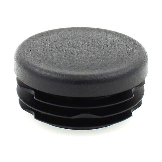 16 Pieces - ROund Ribbed End Caps For Tubular Furniture Legs, Tables & Chairs (30Mm) By [Energy Class A]
