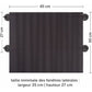 Baby Car Sun Shade 65 X 50 Cm - Car Curtain With Suction Cup - Uv Protection - Ideal For Large Side Windows - Grey (X 2