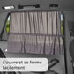 Baby Car Sun Shade 65 X 50 Cm - Car Curtain With Suction Cup - Uv Protection - Ideal For Large Side Windows - Grey (X 2