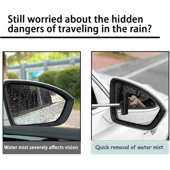 Professional Car Window Squeegee, Retractable Rearview Mirror Wiper, Expansion Length Is Up To 98Cm