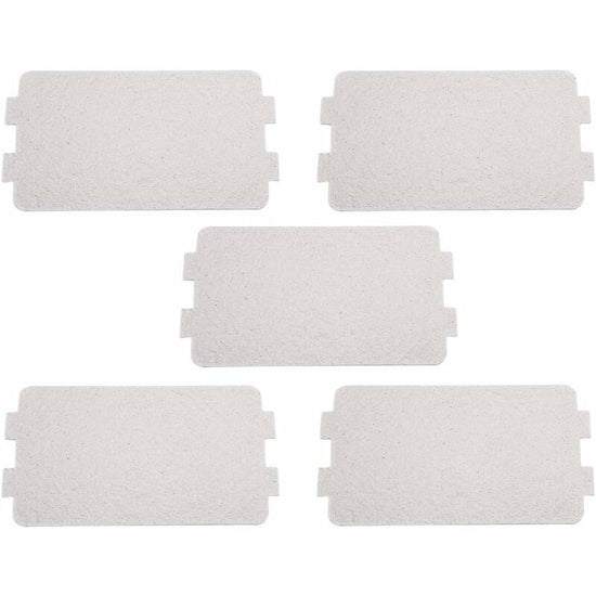 5 pcs Microwave Plate Sheet Replacement Microwave Oven Mica Plate Sheet Microwave Waveguide Cover Repair Accessory