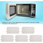 5 pcs Microwave Plate Sheet Replacement Microwave Oven Mica Plate Sheet Microwave Waveguide Cover Repair Accessory