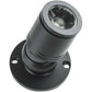 10 X LED Mini Recessed Spotlights, 1Wled Mini Spotlight, With Driver, 100-265V [Energy Class A+] (Black, Cool Light)