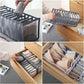 6 pcs Underwear Drawer Organizer Foldable Storage Box Large Capacity Drawer Storage Box For Storing Underwear, Socks,