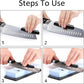Knife Sharpening Guide Sanding Aid Angle Guide Sharpening Tools For Sharpening On Whetstone 2 Pieces Black