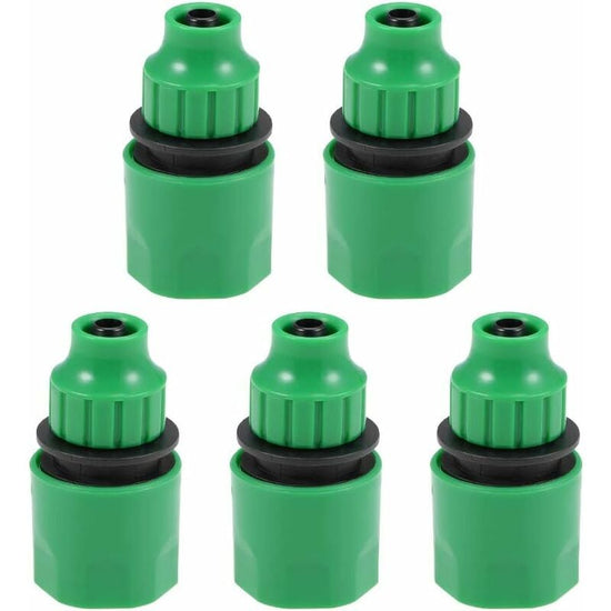 Quick Connector Hose Pipe Adapter 8Mm Inner Diameter Pipe Fitting For Garden Irrigation System 5 pcs
