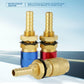 Quick Connector, 3 pcs 8Mm Water Cooled Welding Connector Gas Adapter For Tig Welding Torch