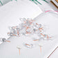 100 pcs Transparent Push Pins Cork Board Pins World Decorative Push Pins Travel Sewing Pin Wall Pins For Maps Post-It