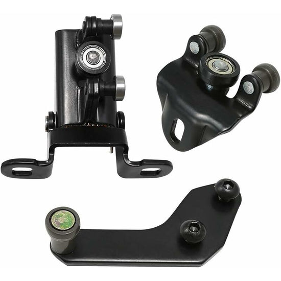 3 pcs Set Left Sliding Door Guide ROllers For Transit Mk6 Mk7 Left 1667675 (Top + Middle + Bottom)