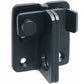 Sliding Door Lock Padlock Hasp Door Lock Latch Buckle Hook Anti-Theft, Stainless Steel Matte Black Finish, Ems3005-B