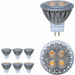 LED Bulb Mr11 Gu4 Spotlight 3W 12 Volt Super Bright Equal To 35W Halogen Bulb 280Lm 30° Beam Angle Cool White 6000K