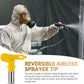 Airless 311 Universal Paint Spray Gun - Professional High Pressure Electric Spray Gun - Machine Tip - Wear-Resistant