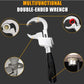 Adjustable Double End Universal Wrench - Multi-Function Crescent Wrench For Sanitary Water Pipe Repair