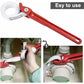 Universal Strap Wrench Rubber Strap Wrench 85Cm Oil Filter Strap Wrench For Jar Opener Tractor Oil Filter Shower Head