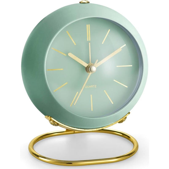 Retro Non-Ticking Analog Alarm Clock With Night Light, Silent, Easy Operation And Loud Alarm, Gift For Mom On Mother&