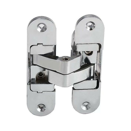 3D Invisible Hinge. Satin Stainless Steel. 2 Pieces, 2395Mm (Left + Right)