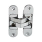 3D Invisible Hinge. Satin Stainless Steel. 2 Pieces, 2395Mm (Left + Right)