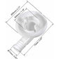Air Conditioning Drainage Hose Connector Elbow Fitting For Mini-Split Units And Window Ac Unit Parts 30Mm 1 pcs