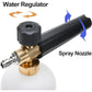 Car Foam Cannon, 1L Foam Lance For High Pressure Washer, Brass Parts, Adjustable Concentration, Adjustable Spray Range