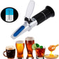 Brix Refractometer, Beer Wort Refractometer, Dual Scale – Specific Gravity 1.000–1.120 And Brix 0–32%, Replaces