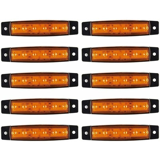 Truck Side Marker Lights 10 pcs LED Side Marker Lights Side Marker Lights Dc 12V LED Side Marker Lights Lamp Truck
