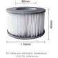 2 Pack Replacement Filters For Mspa - Cartridge Pump For Swimming Pools, Hot Tubs And Spas