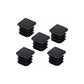 Decareta 20 pcs Chair Leg Cap, Square Pipe Cap, Plastic Square Post Cap For Furniture Feet Trampoline Cabinet Shelf