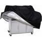 Bbq Cover, Waterproof Anti-Uv Barbecue Cover 210D Oxford Cloth Bbq Protective Cover Grill Cover - 170 61 117Cm, Black